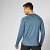 T-Shirt Dry-Tech Infinity manches longues – Bleu