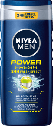 Nivea Men Gel Douche Power Refresh, 250 ml