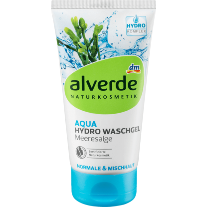 Alverde Gel Lavant Aqua Hydro Algues