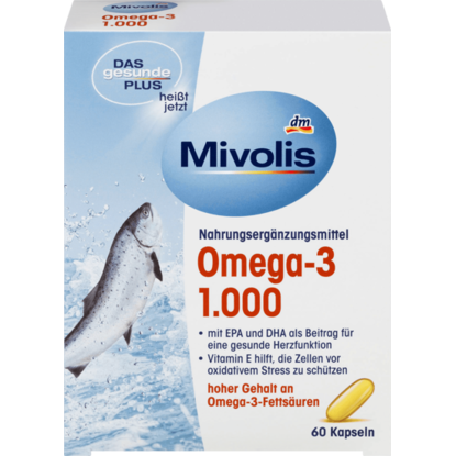 Omega-3 1000, gélules 60 pièces, 85,1 g