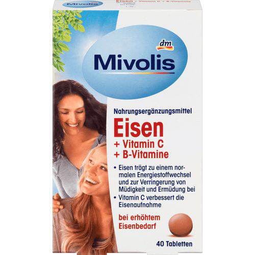 Dm Mivolis Fer + Vitamines C + B, Comprimés, Mivolis au Maroc