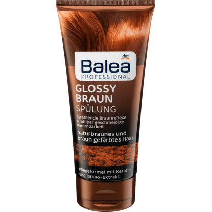 Balea Après-Shampoing Glossy Brown, 200 ml