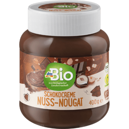 Pâte à tartiner au chocolat, crème de nougat aux noix, 400 g