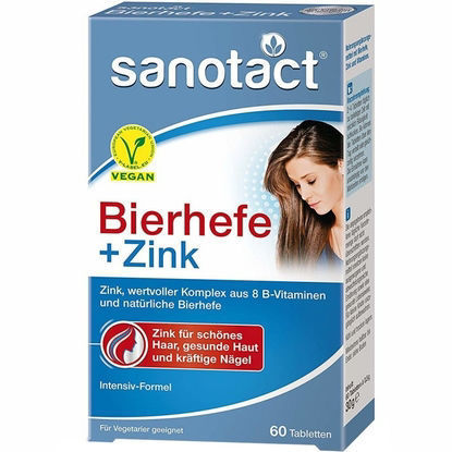 Sanotact Levure de bière + Comprimés de Zinc