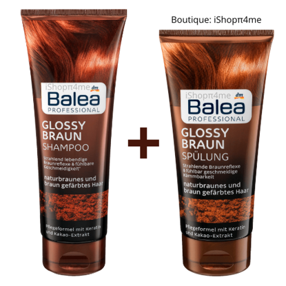 Image sur PACK Shampooing + Après-Shampooing GLOSSY BRAUN