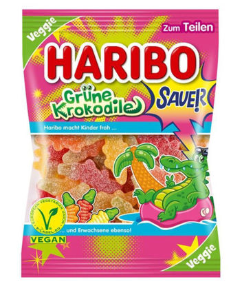 Image sur Haribo Bonbons CROCODILES VERTS