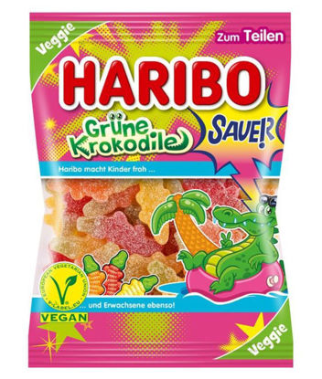 Image sur Haribo Bonbons CROCODILES VERTS